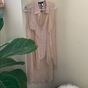BCBG sleeveless blouse